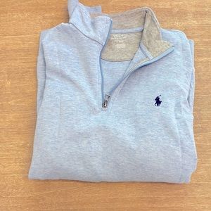 Ralph Lauren long sleeve quarter zip sweater size M